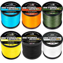 Load image into Gallery viewer, Beyond Braid 8 Strand Braided Fishing Line Series - Super Sleek & Smooth Braided Fishing Line - High Performance Fishing Line For Saltwater & Freshwater