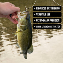 Load image into Gallery viewer, Reaction Tackle Wide Gap Wacky Hooks (25-PACK)