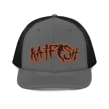 Load image into Gallery viewer, Graffiti Embroidered Neon Orange (Snapback) (Copy)