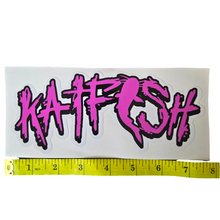 Load image into Gallery viewer, KATFISH Graffiti PINK Decal