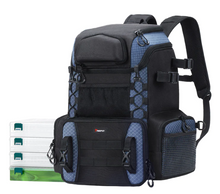 Load image into Gallery viewer, Piscifun Large Tackle Bag w/ 4 Tackle Boxes