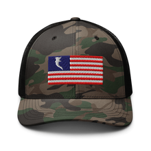 Load image into Gallery viewer, Flag Embroidered RWB (Snapback)