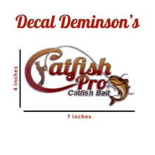 Load image into Gallery viewer, Catfish Pro Logo Car/Boat Decal