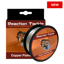 Load image into Gallery viewer, Reaction Tackle Copper Fishing Line - Trolling Wire - Tin Coated - New