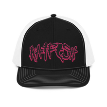 Load image into Gallery viewer, Graffiti Embroidered Neon Pink (Snapback)