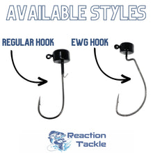 Load image into Gallery viewer, Reaction Tackle Lead Ned Rig - Shroom Jigs (25-Pack)