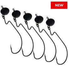 Load image into Gallery viewer, Reaction Tackle Lead Swing Football Jigs- 5-PACK - New