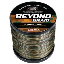 Load image into Gallery viewer, Beyond Braid Moss Camo 300-2000 Yard Spools