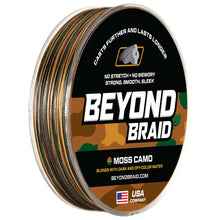Load image into Gallery viewer, Beyond Braid Moss Camo 300-2000 Yard Spools