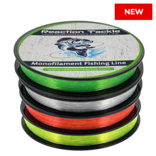 Load image into Gallery viewer, Reaction Tackle Nylon Monofilament Fishing Line 350 yard spools