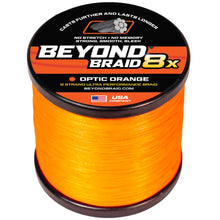 Load image into Gallery viewer, Beyond Braid Optic Orange 8X- Ultra Performance 8 Strand