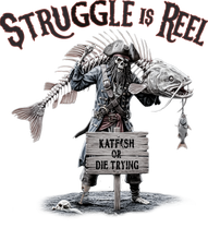 Load image into Gallery viewer, LIMITED Edition "THE STRUGGLE is REEL" Tee-Shirts