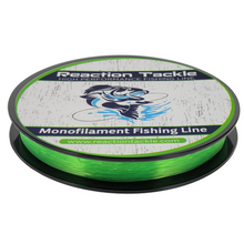 Load image into Gallery viewer, Reaction Tackle Nylon Monofilament Fishing Line 350 yard spools