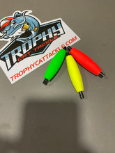Load image into Gallery viewer, 2.5" Slotted Catfish Peg Floats – 10 Pack | Trophy Cat Tackle