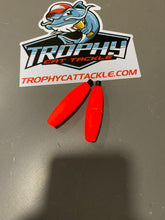 Load image into Gallery viewer, 2.5" Unslotted Catfish Peg Floats – 10 Pack | Trophy Cat Tackle
