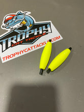 Load image into Gallery viewer, 2.5" Slotted Catfish Peg Floats – 10 Pack | Trophy Cat Tackle