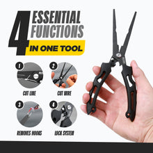 Load image into Gallery viewer, Beyond Fishing 8.5” Long Nose Fishing Pliers

