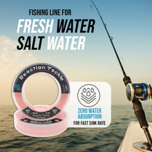 Load image into Gallery viewer, Reaction Tackle 100% Pure Fluorocarbon Fishing Line
