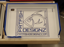 Load image into Gallery viewer, Fat Fish Designz 12x18 Cutting Board FFD Logo
