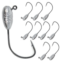 Load image into Gallery viewer, Reaction Tackle Lead Tube Jig Heads-10-Pack
