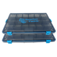 Load image into Gallery viewer, Reaction Tackle Standard Tackle Tray- Sturdy and Waterproof with 4 Reliable Clips
