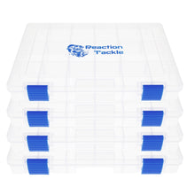 Load image into Gallery viewer, Reaction Tackle Basic Tackle Tray- Affordable, Lightweight Design with 2 Secure Clips
