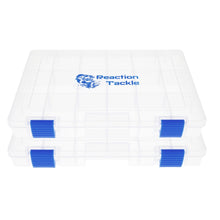 Load image into Gallery viewer, Reaction Tackle Basic Tackle Tray- Affordable, Lightweight Design with 2 Secure Clips
