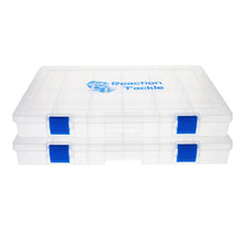Load image into Gallery viewer, Reaction Tackle Basic Tackle Tray- Affordable, Lightweight Design with 2 Secure Clips
