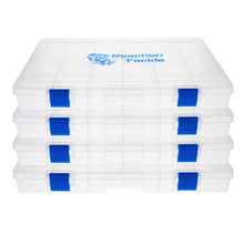 Load image into Gallery viewer, Reaction Tackle Basic Tackle Tray- Affordable, Lightweight Design with 2 Secure Clips
