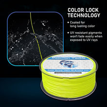 Load image into Gallery viewer, Reaction Tackle Braided Fishing Line - Hi-Vis Orange
