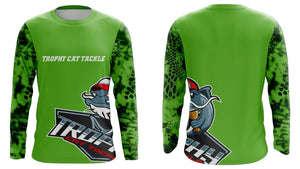 Trophy Cat Tackle Tilted Logo Long Sleeve Jersey