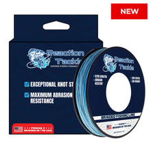 Load image into Gallery viewer, Reaction Tackle BRAIDED IN THE USA Fishing Line- 4X- NEW
