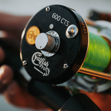 Load image into Gallery viewer, 600CTS Round Baitcaster Rod and Reel Combo
