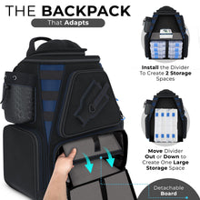 Load image into Gallery viewer, Reaction Tackle Fishing Tackle Backpack- Trays included
