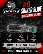 Load image into Gallery viewer, #8 Green Sinker Slide
