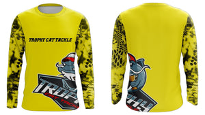 Trophy Cat Tackle Tilted Logo Long Sleeve Jersey