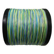 Load image into Gallery viewer, Reaction Tackle Braided Fishing Line - Aqua Camo

