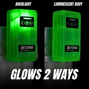 Beyond Braid Beyond Bait Pump Rechargeable Aerator - Glow in The Dark Bubbler