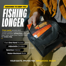 Load image into Gallery viewer, Beyond Braid Beyond Fishing Bait Commander Bait Bag
