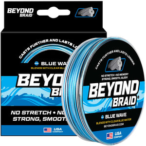 Beyond Braid Blue Wave 300-2000 Yard Spools