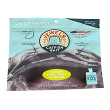 Load image into Gallery viewer, Jewel's Catfish Bait - Pre-Filled Bait Pouches - Chicken Liver Craze (NEW)
