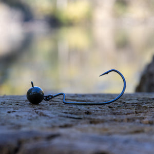 Reaction Tackle Tungsten Football/Swing Jig Heads- 3-Pack