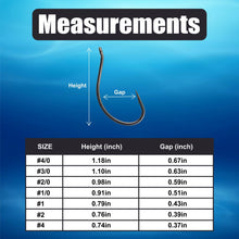Load image into Gallery viewer, Reaction Tackle Drop Shot Hooks- Pack of 50
