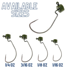 Load image into Gallery viewer, Reaction Tackle Lead Ned Rig - Shroom Jigs (25-Pack)
