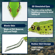 Load image into Gallery viewer, Reaction Tackle 2.5&quot; Hollow Body Frogs / 2-Pack
