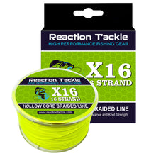 Load image into Gallery viewer, Reaction Tackle Hollow Core - 16 Strand Braided Fishing Line
