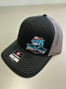 Trophy Cat Tackle Black/Gray Snap Back Trucker Hat