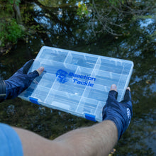 Load image into Gallery viewer, Reaction Tackle Basic Tackle Tray- Affordable, Lightweight Design with 2 Secure Clips
