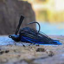 Load image into Gallery viewer, Reaction Tackle Lead Swim Jigs – Premium Weedless Bass Fishing Lures- 3 Pack - New

