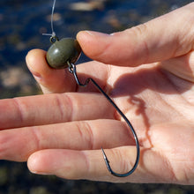 Load image into Gallery viewer, Reaction Tackle Lead Swing Football Jigs- 5-PACK - New
